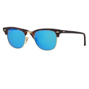 Ray-Ban Accessories - Ray-Ban Clubmaster Mirrored sunglasses Blue lends Ray-Ban Accessories - Ray-Ban Clubmaster Mirrored sunglasses Blue lends